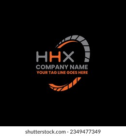 HHX letter logo creative design with vector graphic, HHX simple and modern logo. HHX luxurious alphabet design  