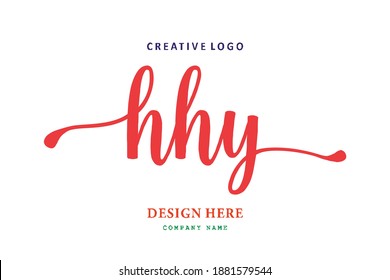HHY lettering logo is simple, easy to understand and authoritative