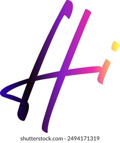 HOLA. Anuncio, burbuja de habla, concepto de póster y pegatina, estilo geométrico de memphis con texto Hi. Globo del icono con el mensaje de la cita hola o hola para el Anuncio, cartel. Diseño de explosión. Ilustración vectorial