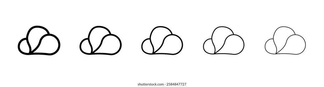 Hi disk icon Vector logo sign