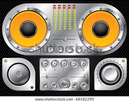 Hi fi control set