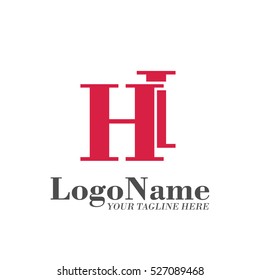 Hi Logo Stock Vector (Royalty Free) 527089468 | Shutterstock