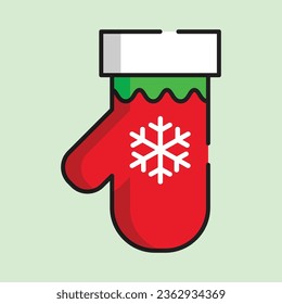 Hi, Merry Christmast, Here Christmast Vector Icon set, "GLOVE", you can use it for any design!!