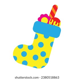 Hi, Merry Christmast, Here Christmast Vector Icon set, "SOCK", you can use it for any design!! 