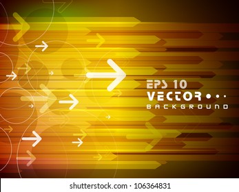 Su fondo abstracto tecnológico. EPS 10.