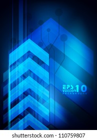 Hi tech abstract background. EPS 10.