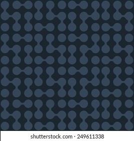 Hi tech abstract geometric seamless background.  Links, connections, energy concept graphic visualization. Modern technology symbol pattern. Brand visualization, business corporate identity element.
