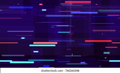 Hi Tech Background Texture With Polygons. Neon Speed Lines, Stripes Seamless Pattern. Packaging, Ad, Fashion Pattern Design. Fabric Ornament With Stripes.