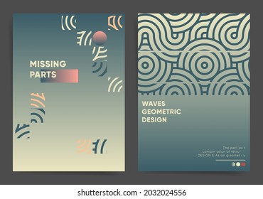 Su diseño tecnológico para carteles. Antecedentes del diseño de la ciencia. Resumen de la colección de diseño de afiches del vector geométrico. Diseño de fondo asiático EPS 10 para carteles, afiches, diseño web, volantes, portadas de libros.