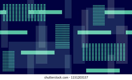 Hi Tech Modern Neon Background, Street Lights Night City Lines and Stripes. High Speed Race, Horizontal Polygons, Internet Technology. Space Vector Background Neon Geometric Night City Racing Lines.