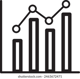 Hi this is Analytics outline icon design 