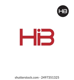 HIB Logo Letter Monogram Design