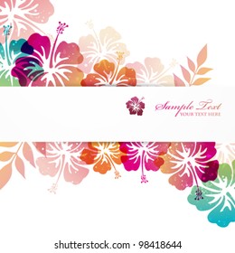 Hibiscus Background