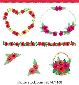 hibiscus decoration