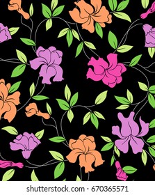 Hibiscus flower background
