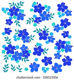 Hibiscus flower illustration