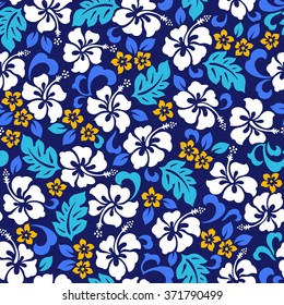 Hibiscus flower pattern