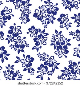 Hibiscus flower pattern