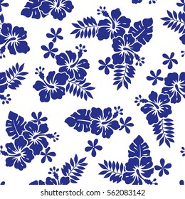 Hibiscus flower pattern