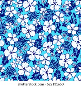 Hibiscus flower pattern
