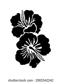 2,062 Stencil hibiscus Images, Stock Photos & Vectors | Shutterstock