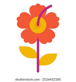 Ícone do Hibiscus para web, app, infográfico, etc