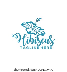 Hibiscus Logo Design