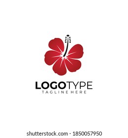 vector de icono de hibiscus