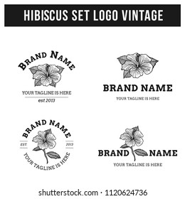 Hibiscus Logo Images, Stock Photos & Vectors | Shutterstock