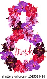 hibiscus on March 8