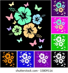 Hibiscus Pattern