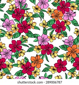 Hibiscus pattern