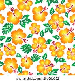 Hibiscus pattern