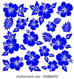 Hibiscus pattern