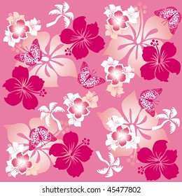 Hibiscus Pattern