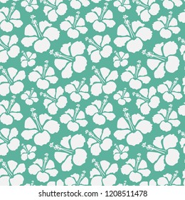 Hibiscus Pattern Endless