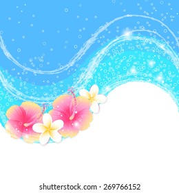 Hibiscus summer sea