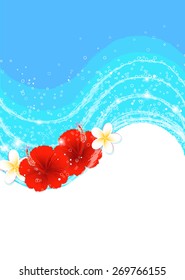 Hibiscus summer sea