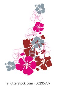 Hibiscus vector