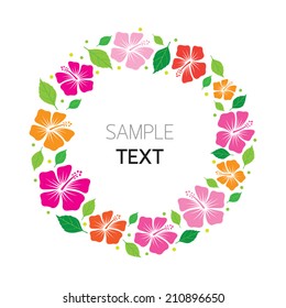 Hibiscus Wreath
