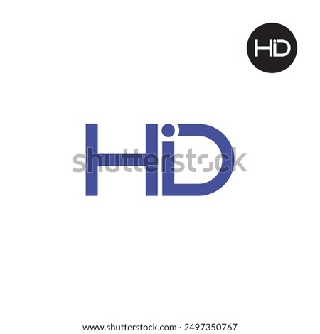 HID Logo Letter Monogram Design