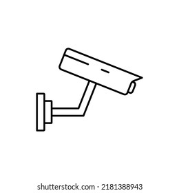 hidden camera flat outline icon logo illustration. technology, electronic and equipment icon set. suitable for web, design,logo,app