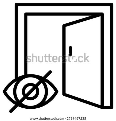 Hidden Chance Icon Element For Design