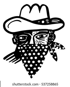 Hidden face bandit