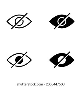 hidden icons for apps and web sites