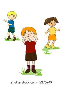 Hide and Seek - Vector
