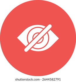 Hide vector icon. Can be used for printing, mobile and web applications.