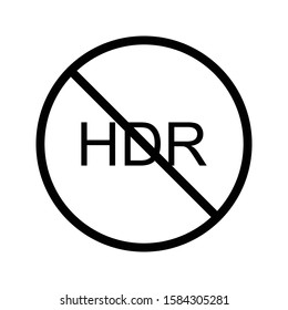 hide vector  thin line icon 