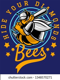 Hide your diamonds bees.