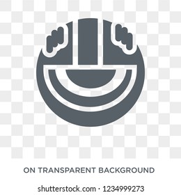 Hideaway icon. Trendy flat vector Hideaway icon on transparent background from sauna collection. 